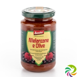 Vanadis Sauce Tomaten Melanzane E Olive Glas 340g