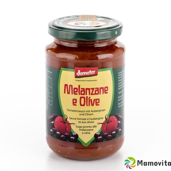 Vanadis Sauce Tomaten Melanzane E Olive Glas 340g buy online