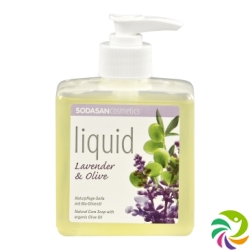 Sodasan Pflanzenseife Lavendel-Olive Bio 300ml