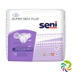 Super Seni Plus incontinence briefs XS 10 pcs