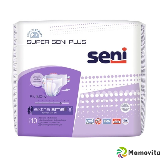 Super Seni Plus incontinence briefs XS 10 pcs buy online