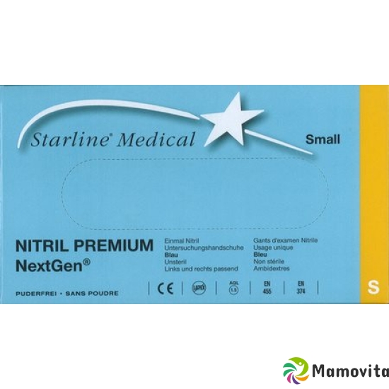 Starline Nitrilhand Prem S Nextgen Bl Pf 100 Stück buy online