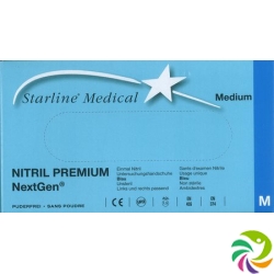 Starline Nitrilhand Prem M Nextgen Bl Pf 100 Stück