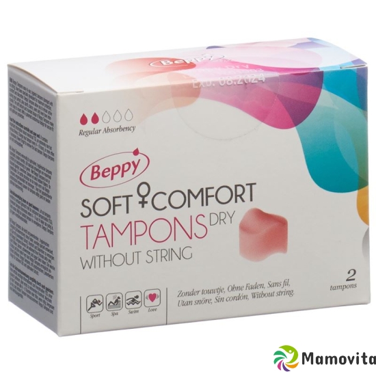 Beppy Soft Comfort Tampons Dry 2 pcs buy online