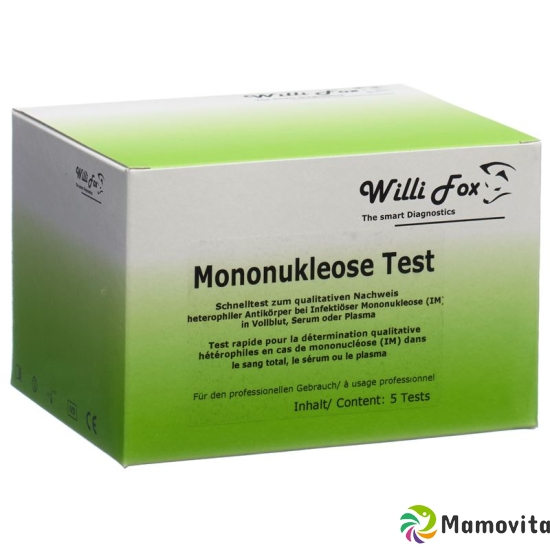 Willi Fox mononucleosis test 5 pcs buy online