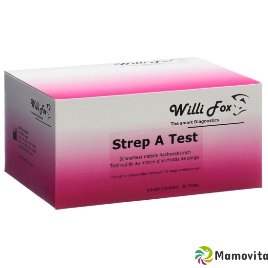 Willi Fox Strep A Test 20 pcs buy online