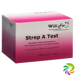 Willi Fox Strep A test 5 pcs