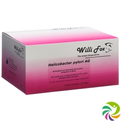 Willi Fox Helicobacter pylori stool test 20 pieces