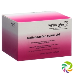 Willi Fox Helicobacter pylori stool test 10 pcs