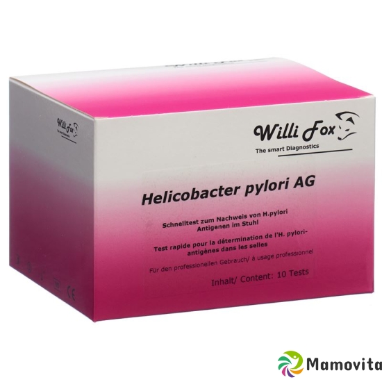 Willi Fox Helicobacter pylori stool test 10 pcs buy online