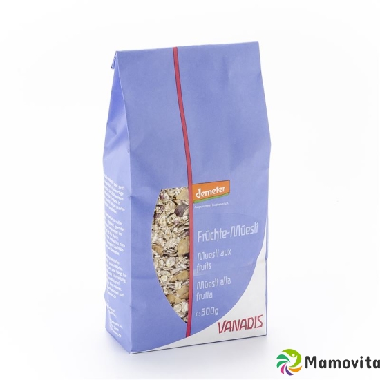 Vanadis Müesli Früchte Beutel 500g buy online