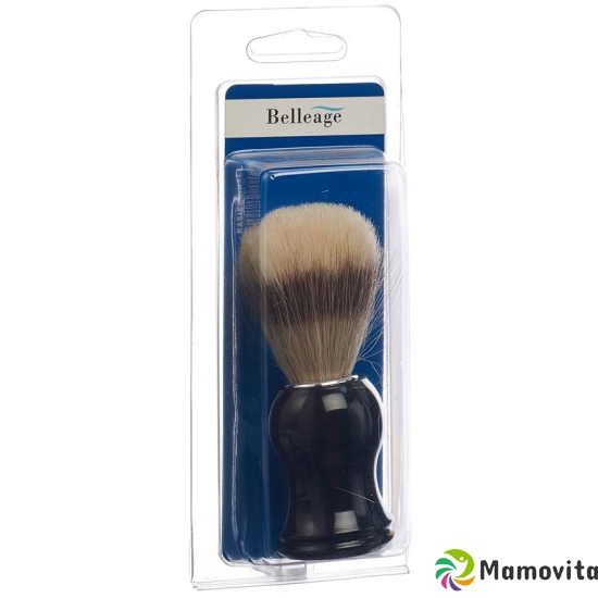 Belleage shaving brush natural bristles plastic handle buy online