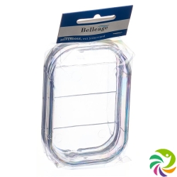 Belleage Soap Case Transparent