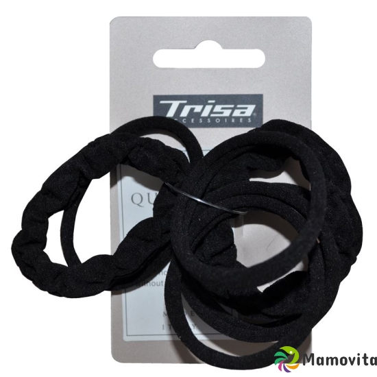 Trisa scrunchy black without metal assorted 10 pcs buy online