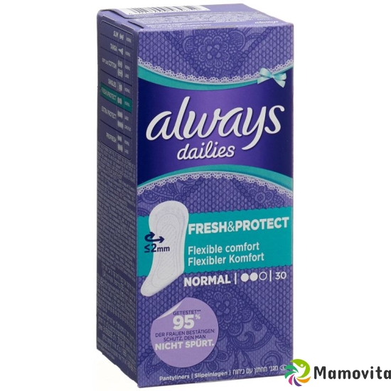 always panty liner Fresh & Protect Normal 30 pcs buy online