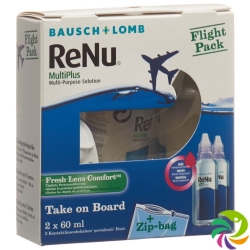 Bausch Lomb Renu Multi Plus Flight Pack 2 x 60 ml