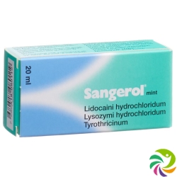 Sangerol dosing oral spray mint without sugar 20ml