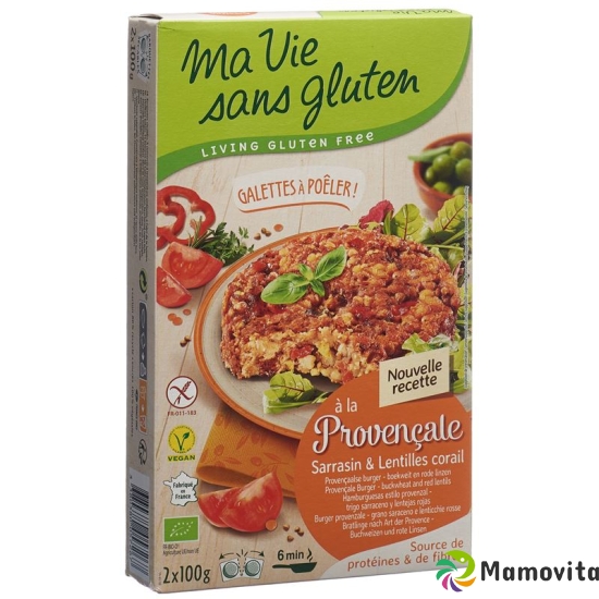 Ma Vie S Glut Bratlinge Tomat-Rot Linsen 2x 100g buy online