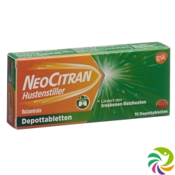 NeoCitran cough suppressants Depottabl 50 mg 10 pcs