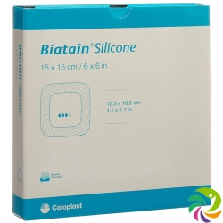 Biatain Silicone Foam Dressing 15x15cm self-adhesive 5 pcs