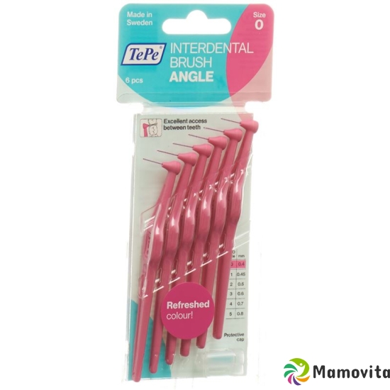 TePe interdental brush 0.4mm pink 6 pcs buy online