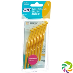 TePe Angle interdental brush 0.7mm yellow 6 pcs