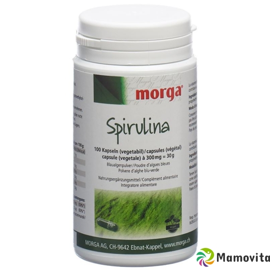 Morga Spirulina Vegicaps 100 pcs buy online