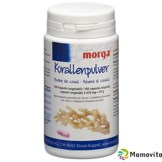 Morga coral powder Vegicaps 100 pcs buy online