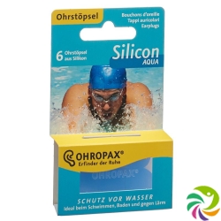 Ohropax silicone Aqua 6 pcs