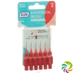 TePe Interdental Brush 0.5mm red Blist 6 pcs