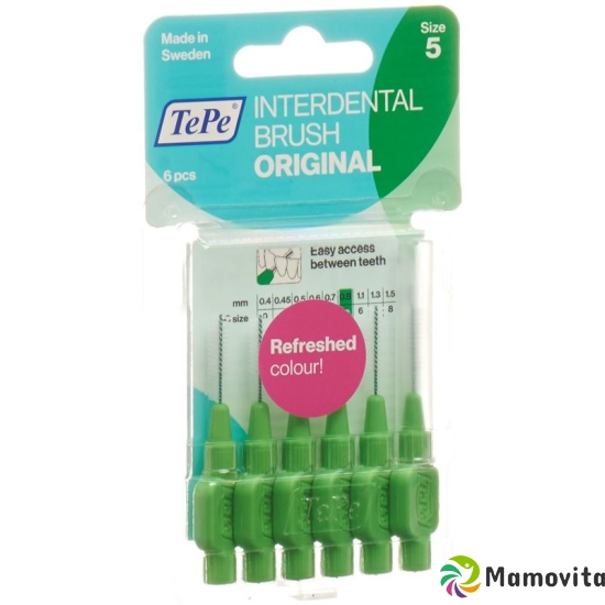 TePe Interdental Brush 0.8mm green Blist 6 pcs buy online