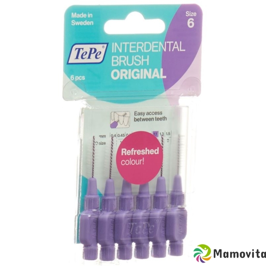 TePe Interdental Brush 1.1mm purple Blist 6 pcs buy online