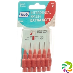 TePe interdental brush 0.50mm x-soft red Blist 6 pcs