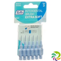 TePe interdental brush 0.60mm x-soft blue Blist 6 pcs