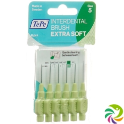 TePe Interdental Brush 0.8mm x-soft green Blist 6 pcs