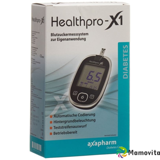 Healthpro-X1 Axapharm blood glucose meter buy online