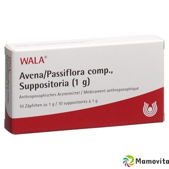 Wala Avena/passiflora Comp Zäpfchen Kind 10 Blister 1g buy online