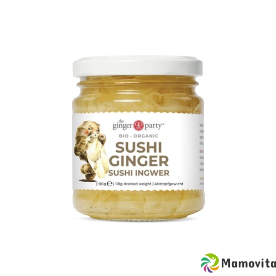 Ginger Party Eingelegter Sushi Ingwer Bio 190g buy online