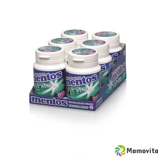 Mentos Gum White Breeze 6 x 75g buy online