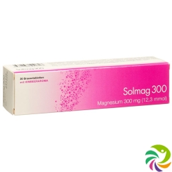 Solmag 300 Brausetabl raspberry flavor Ds 20 pcs