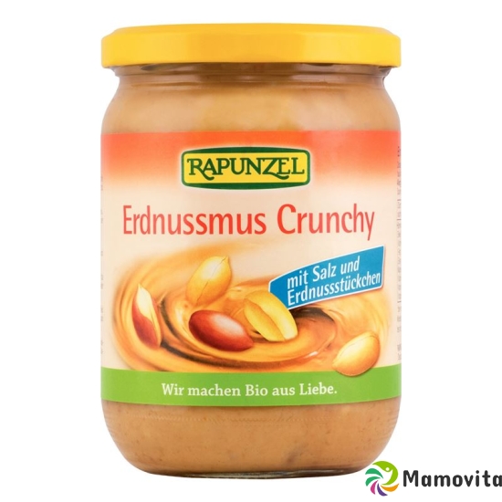 Rapunzel Crunchy Peanut Butter with salt 500g buy online