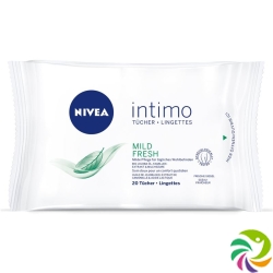 Nivea Intimo Natural Fresh wipes 20 pieces