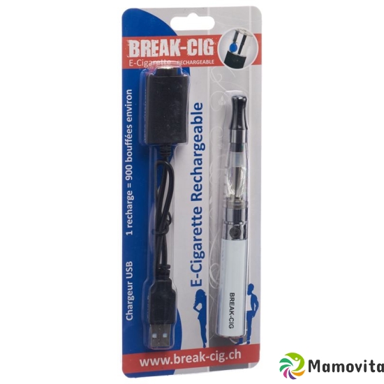 Break Cig E-Cigarette Refillable White F buy online