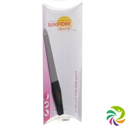 Sunstore Beauty Saphir Nagelfeile 13cm Schwarz