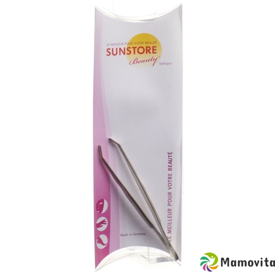 Sunstore Beauty Pinzette 9cm Abgewinkelt Matt buy online