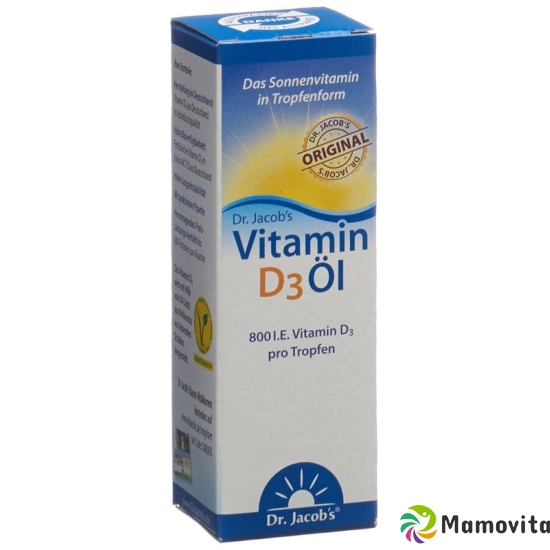 Dr. Jacob's Vitamin D3 Öl 20ml buy online