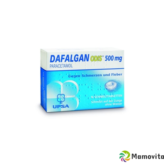 Dafalgan Odis Schmelztabl 500 mg Ds 16 pcs buy online