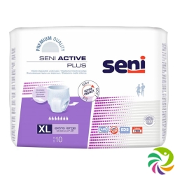 Seni Active Plus elastic incontinence pants XL Premium Quality breathable 10 pcs