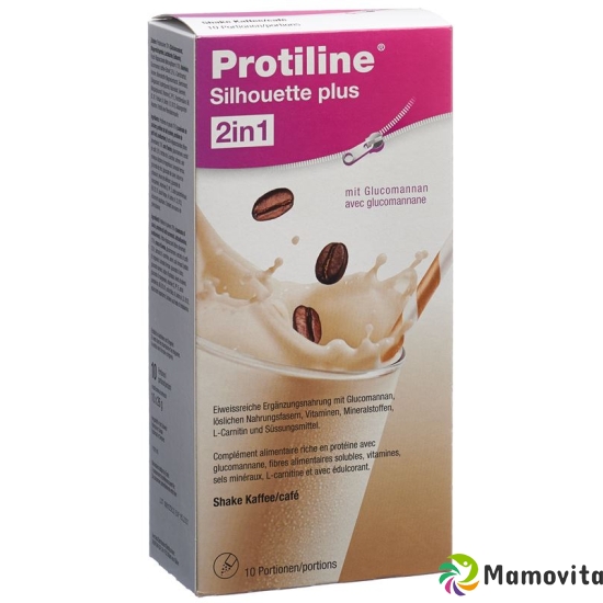 Protiline Silhouette Plus Plv Coffee 10 x 26 g buy online