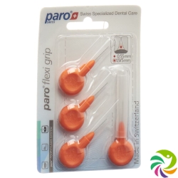 Paro FlexiGrip 1.9 / 5mm x-fin orange conically 4 pcs